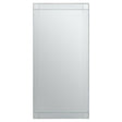 Sana Rectangular Wall Mirror with Linear Detail