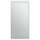 Sana Rectangular Wall Mirror with Linear Detail