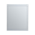 Sana Square Wall Mirror with Linear Detail