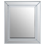 Sana Small Square Bevelled Wall Mirror