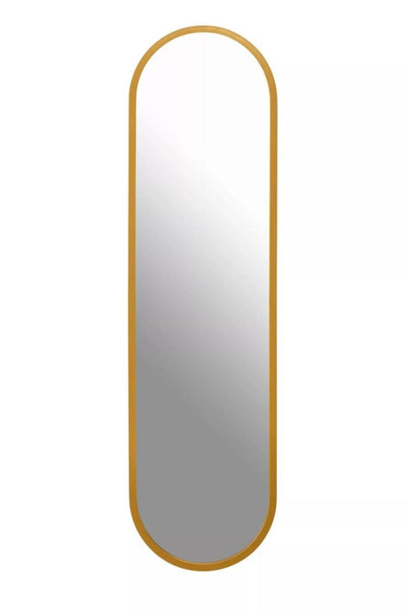 Avento Gold Rounded Edge Wall Mirror