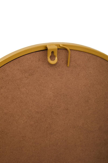 Avento Gold Rounded Edge Wall Mirror