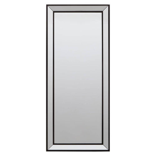 Holmes Matte Black Wall Mirror