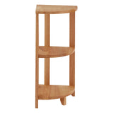 3 Tier Natural Tropical Corner Unit