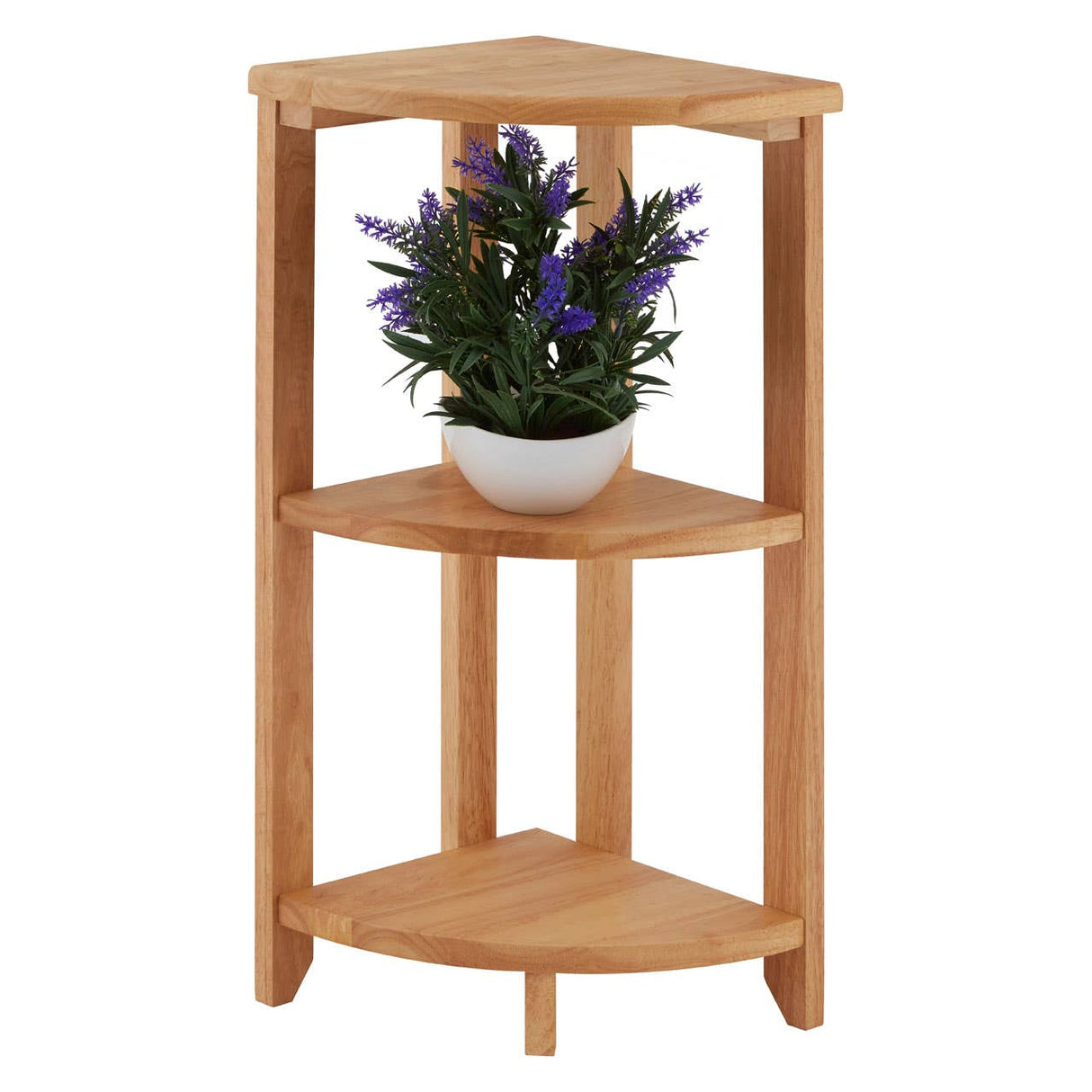 3 Tier Natural Tropical Corner Unit