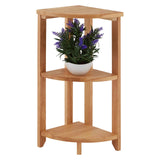 3 Tier Natural Tropical Corner Unit