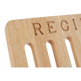 Tropical Hevea Wood Cookbook Stand