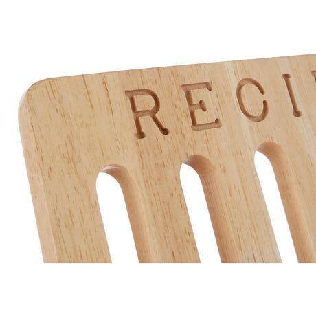 Tropical Hevea Wood Cookbook Stand