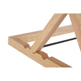 Tropical Hevea Wood Cookbook Stand