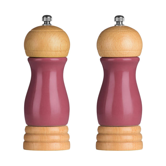 Pink High Gloss Salt And Pepper Mill Set