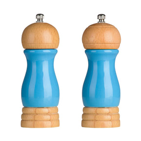 Blue High Gloss Salt And Pepper Mill Set