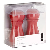 Red High Gloss Salt Shaker And Pepper Set