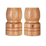 Rubberwood Salt And Pepper Set