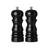 Black High Gloss Salt And Pepper Set
