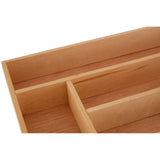 Birch Wood 5 Compartment Cutlery Tray