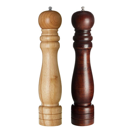 Rubberwood Pepper Mill - 14In
