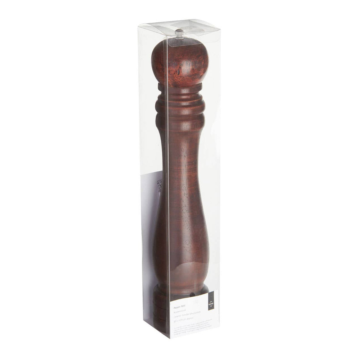 Rubberwood Pepper Mill - 15In