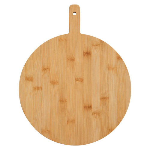 Aleki Bamboo Round Paddle Chopping and Serving Board