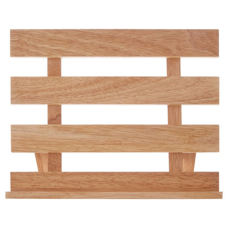 Rubberwood Cook Book Stand