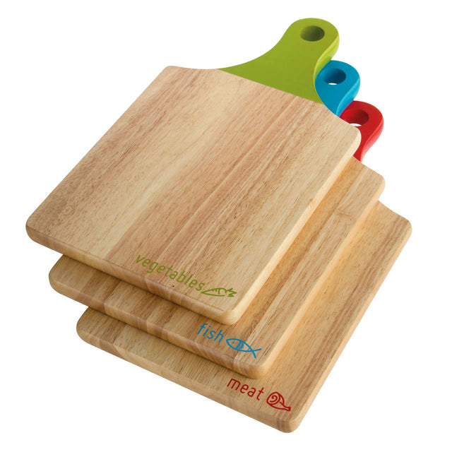 Icon Paddle Chopping Boards - Set Of 3