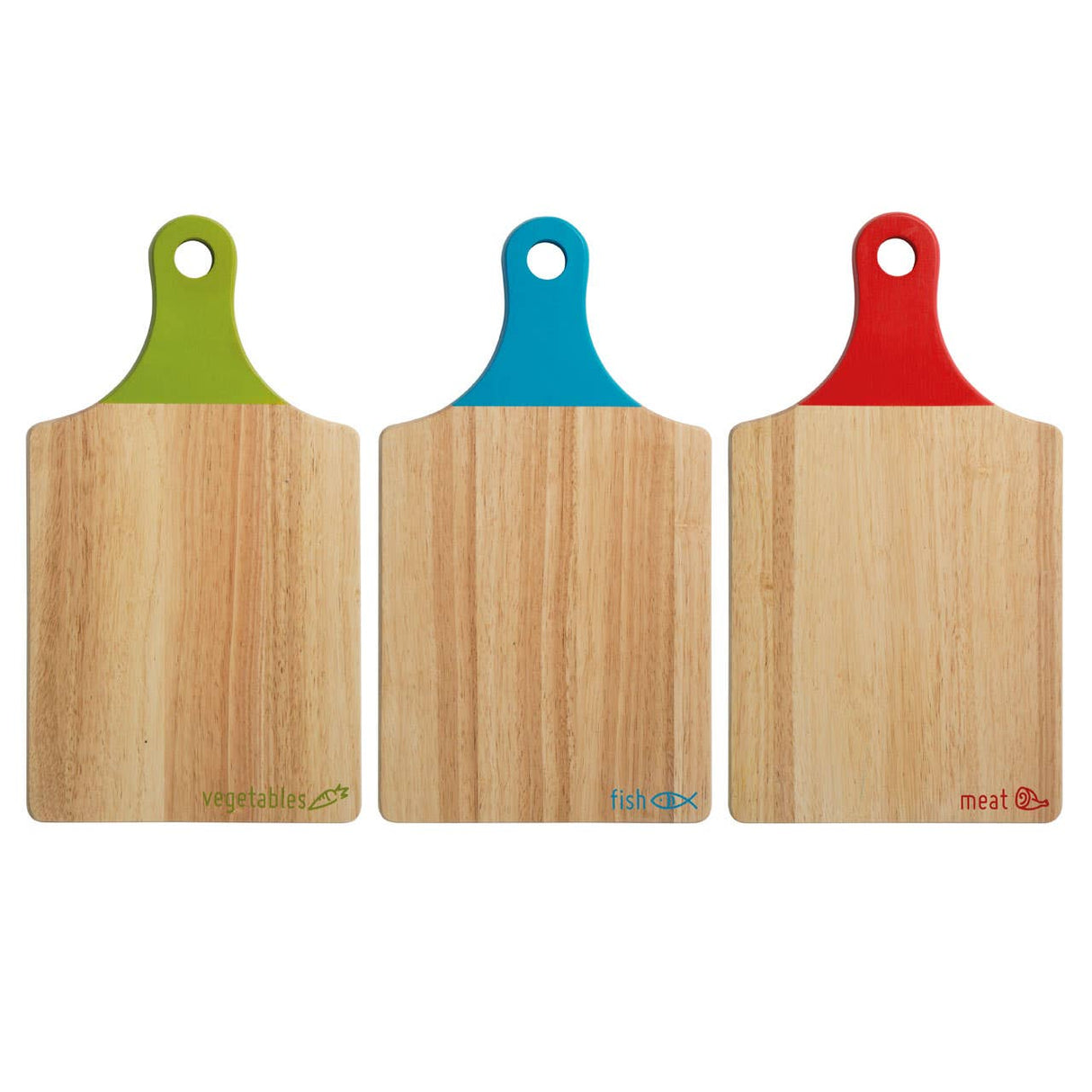 Icon Paddle Chopping Boards - Set Of 3