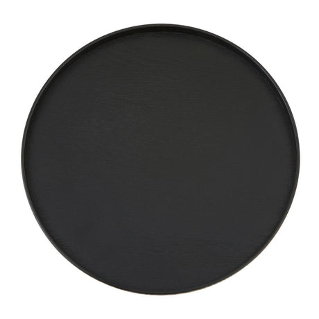 Large Black Fir Wood Tray