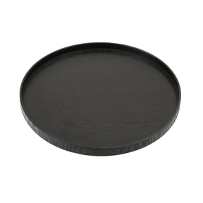 Large Black Fir Wood Tray