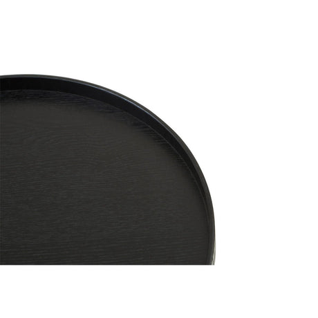 Large Black Fir Wood Tray