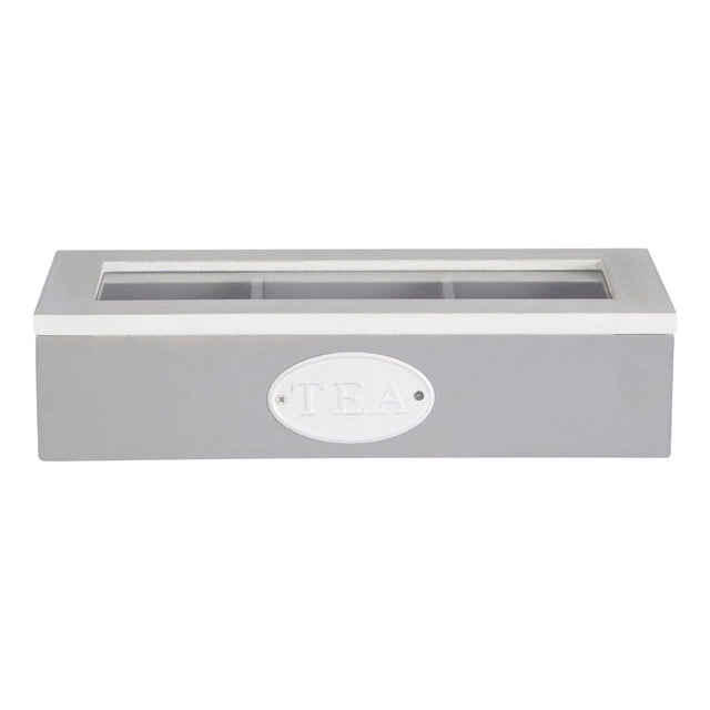 3 Compartment Tea Storage Box