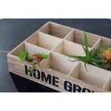 12 Compartments Herbs & Seed Crate