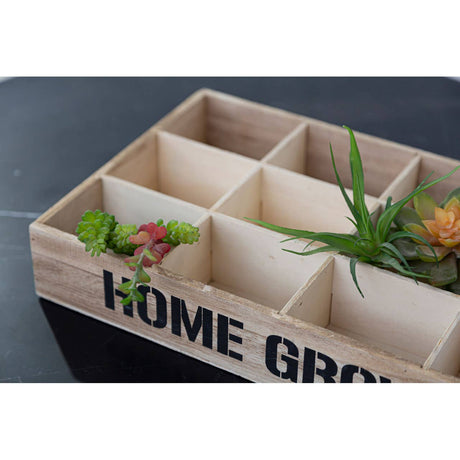 12 Compartments Herbs & Seed Crate