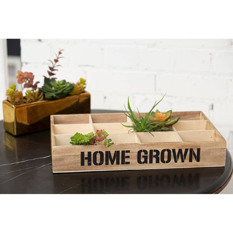 12 Compartments Herbs & Seed Crate