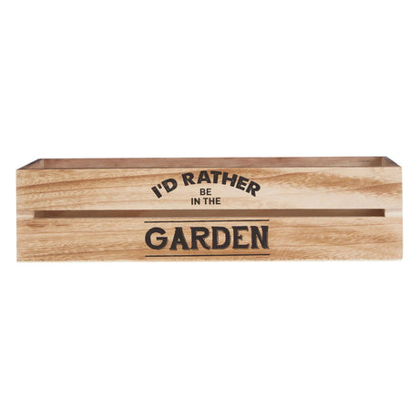 Rustic / Natural Planter And Herb Crate