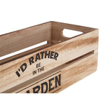 Rustic / Natural Planter And Herb Crate