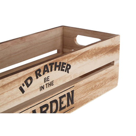 Rustic / Natural Planter And Herb Crate