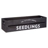 Planter & Herb Crate Black Crate