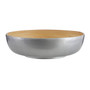 Kyoto Silver Salad Bowl With Raised Edges