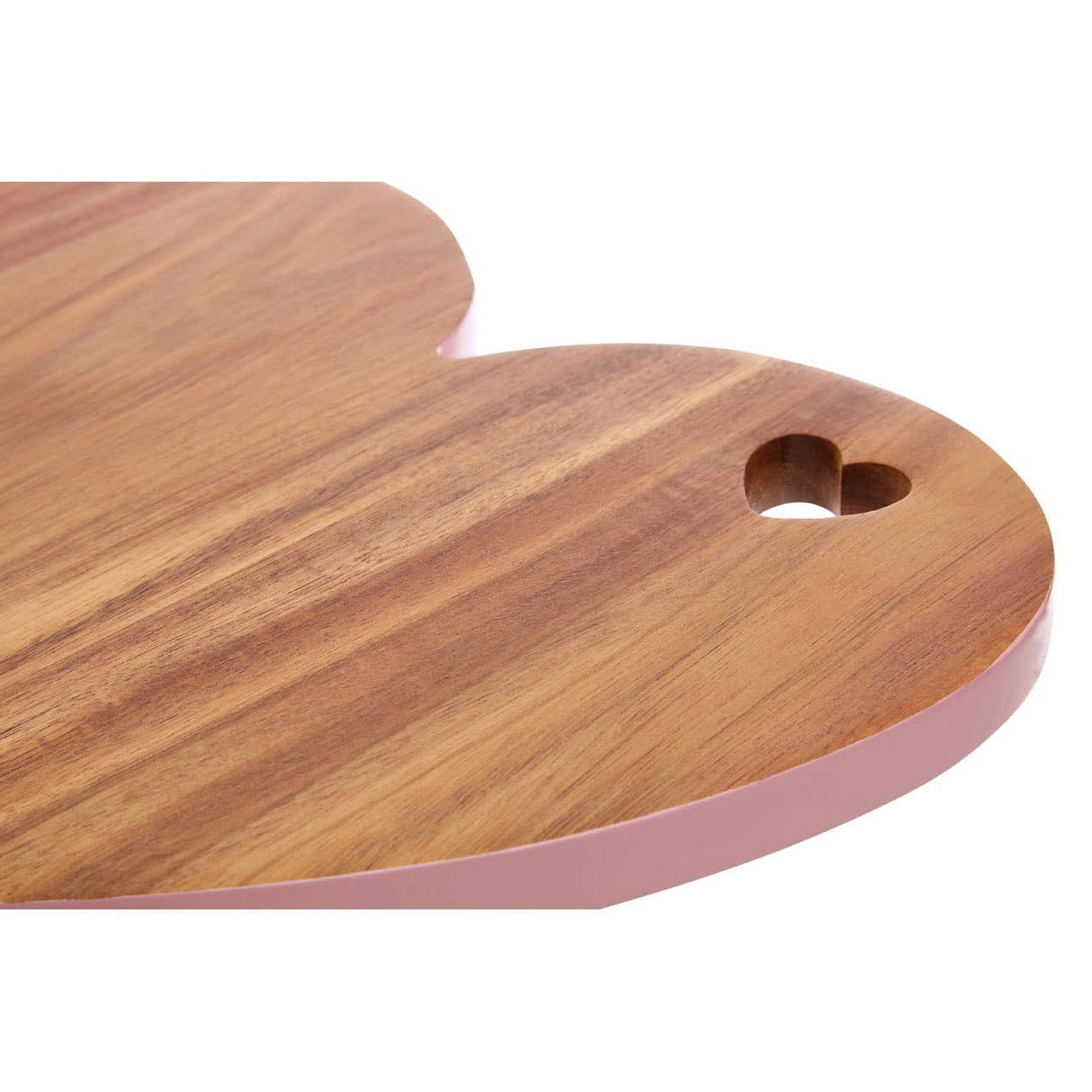 Socorro Heart Pink Edge Chopping Board