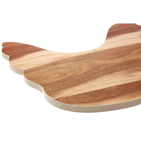 Socorro Hen Cream Edge Chopping Board