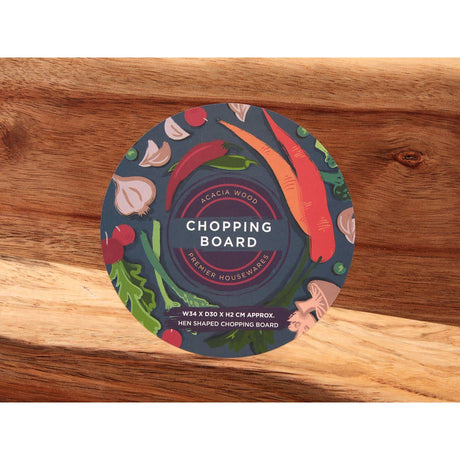 Socorro Hen Cream Edge Chopping Board