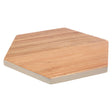 Socorro Hexagonal White Edge Chopping Board