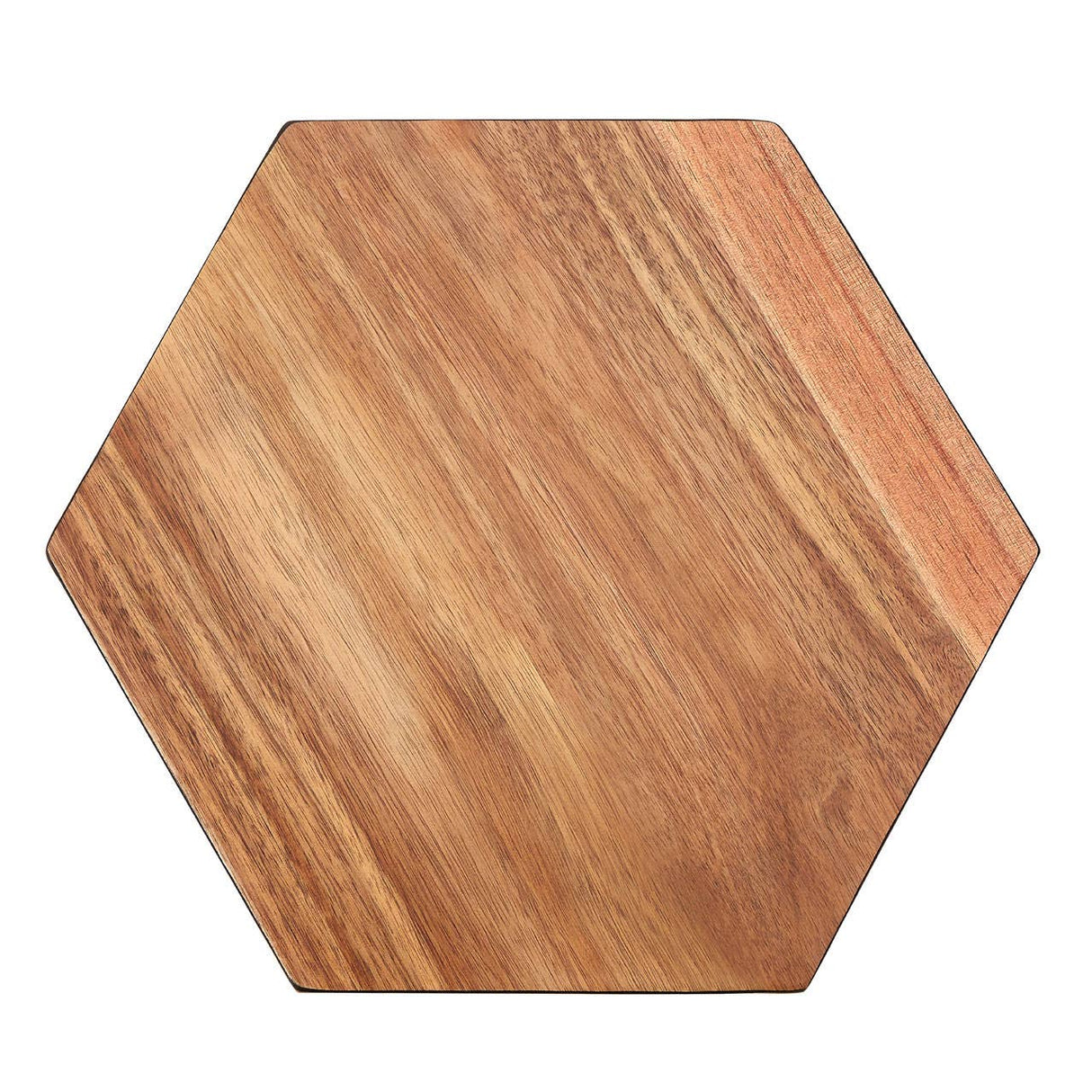 Socorro Hexagonal Black Edge Chopping Board