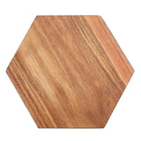 Socorro Hexagonal Black Edge Chopping Board