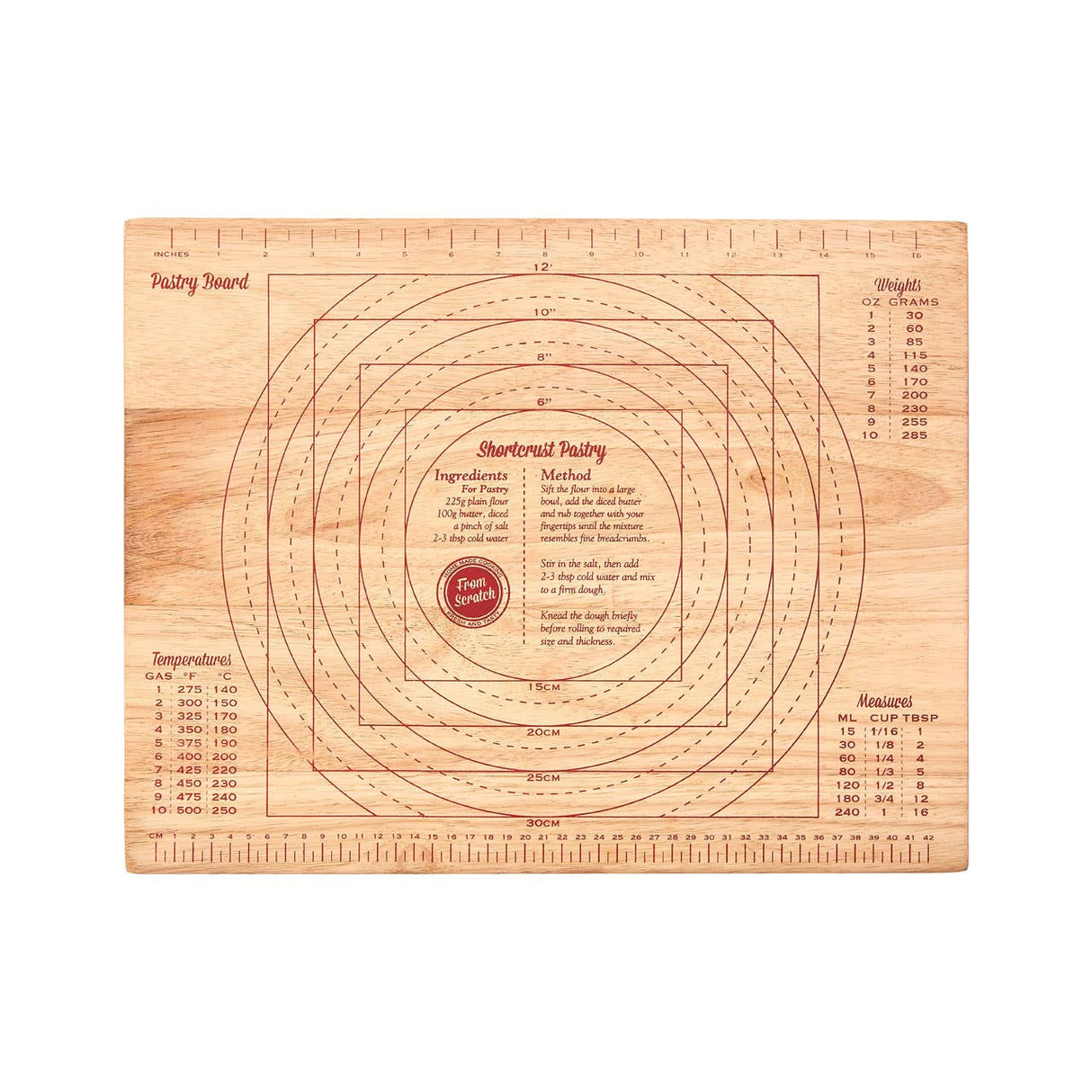 From Scratch Pastry Board