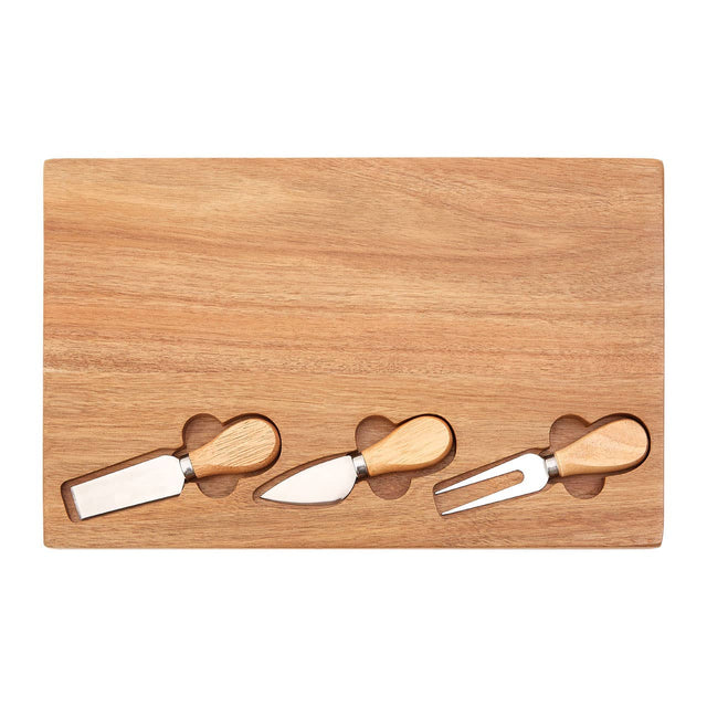 Socorro Cheese Board With Three Knives
