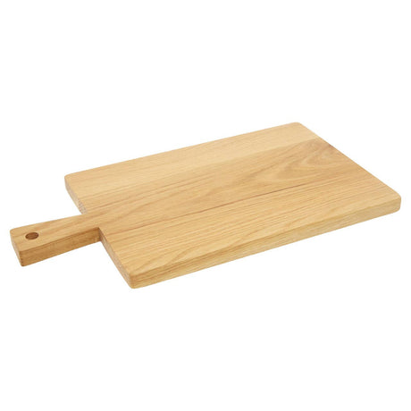 Large Oak Wood Paddle Chopping Board
