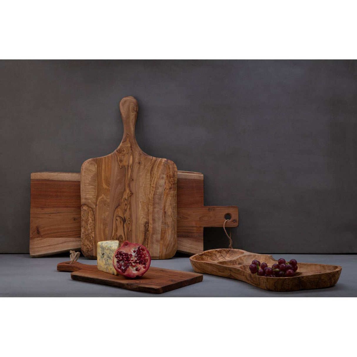 Kora Olive Wood Fruit Tray