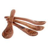 Kora Set Of 4 Small Olive Wood Spoons