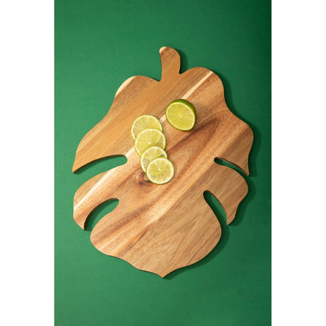 Mimo Acacia Wood Leaf Chopping Board