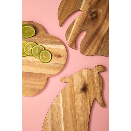 Mimo Acacia Wood Leaf Chopping Board